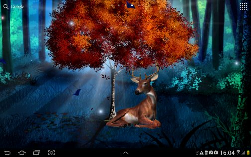 Ночной Магический Лес Живые Обои 1.0.11. Скриншот 6