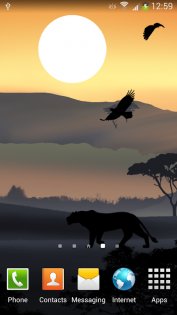 Африканский Закат Живые Обои 1.0.9. Скриншот 4