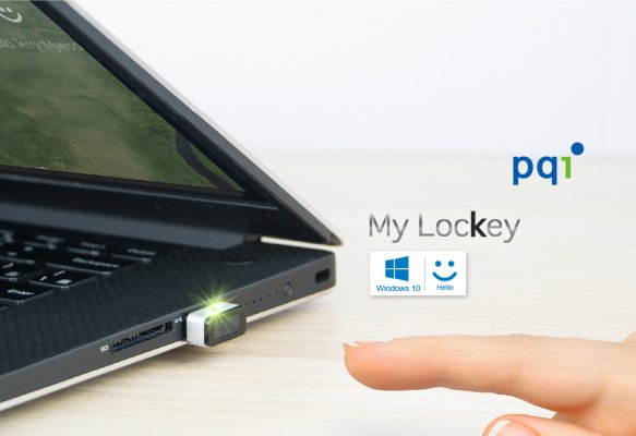 PQI My Lockey — самый быстрый в мире USB-сканер отпечатков пальцев