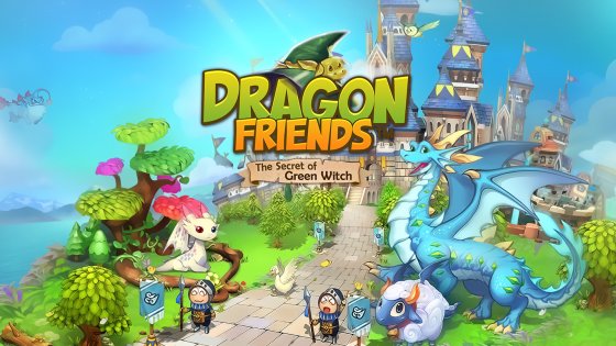 Dragon Friends : Green Witch 1.7.17. Скриншот 1