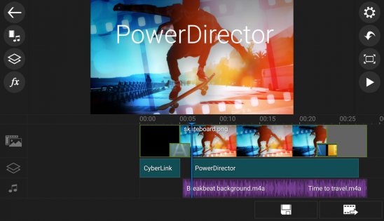 PowerDirector 15.4.0. Скриншот 17