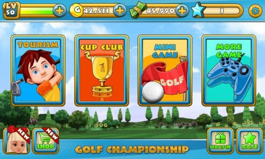 Golf Championship 1.5. Скриншот 1