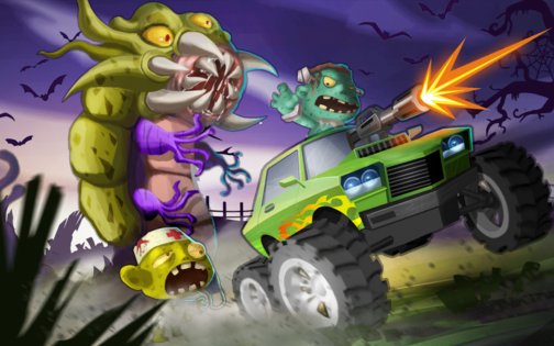 Mad Zombies: Road Racer 1.7. Скриншот 4