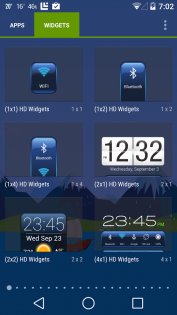 HD Widgets 4.4.1. Скриншот 4