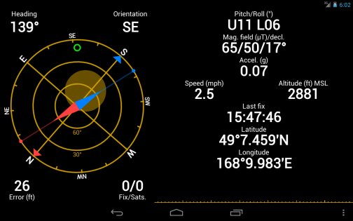 GPS Status & Toolbox 11.3.315. Скриншот 9