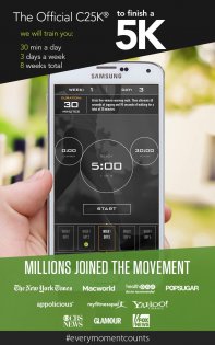 C25K – 5K Running Trainer 144.24. Скриншот 2