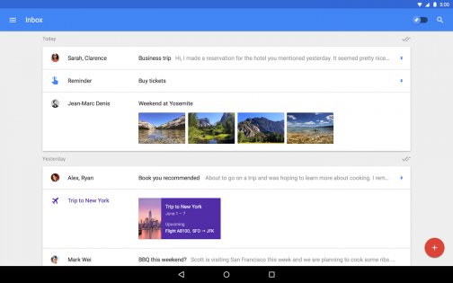 Inbox by Gmail 1.78. Скриншот 6