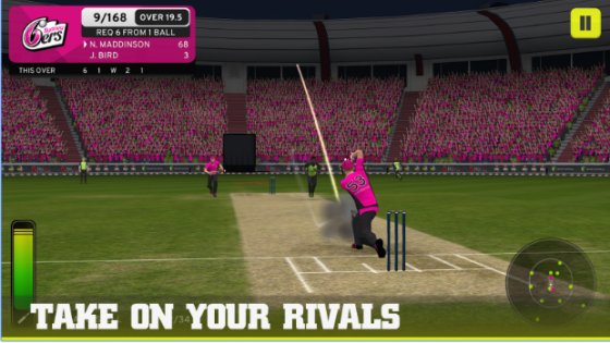 Big Bash Cricket 2.0.3. Скриншот 2