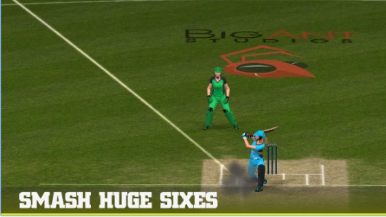 Big Bash Cricket 2.0.3. Скриншот 3