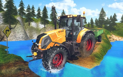 Tractor Driver Cargo 3D 5.0. Скриншот 2