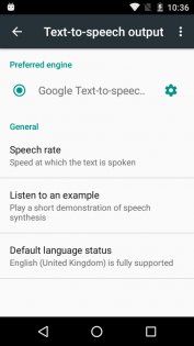 Распознавание и синтез речи от Google 20250514.00. Скриншот 1
