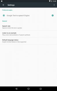 Распознавание и синтез речи от Google 210567453.0. Скриншот 5