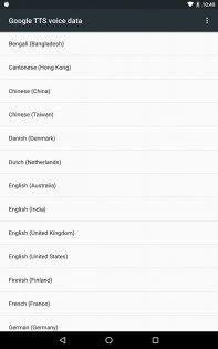 Распознавание и синтез речи от Google 210567453.0. Скриншот 6