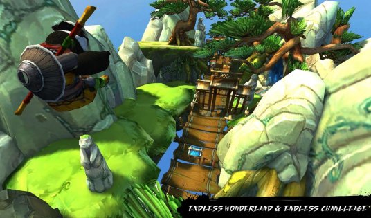 Ninja Panda Dash 1.06. Скриншот 2