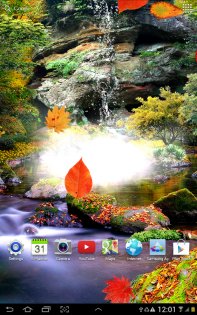 3D Осенний Водопад 1.0.9. Скриншот 8