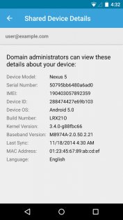 Google Apps Device Policy 17.87.03. Скриншот 1