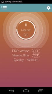 Voice Recorder 3.5.1739. Скриншот 3