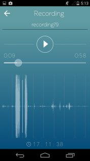 Voice Recorder 2.7.1322. Скриншот 5