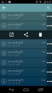 Voice Recorder 3.5.1739. Скриншот 19