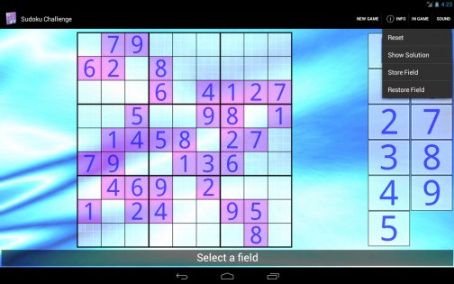 Sudoku Challenge 2.9.3. Скриншот 6