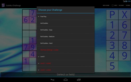 Sudoku Challenge 2.9.3. Скриншот 7