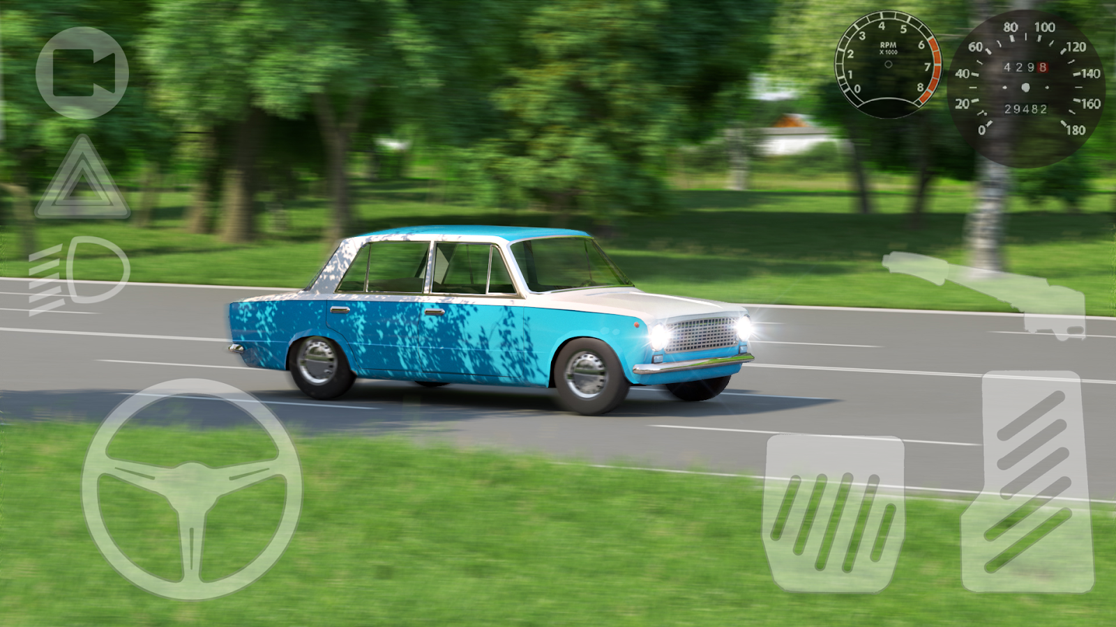 Скачать Russian cars driving simulator 1.18 для Android
