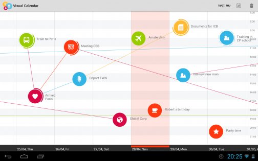 Visual Calendar 3.0. Скриншот 2