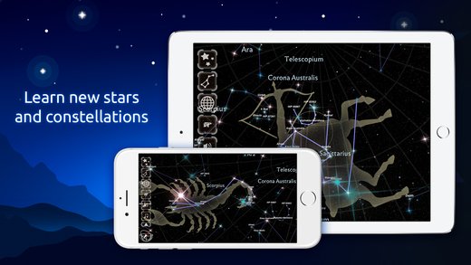 Sky Guide 3D PRO — Explore The Night Sky Stars VR 2.1. Скриншот 2