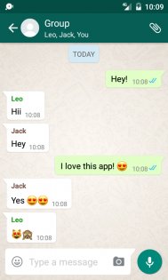 Fake Chat Conversations 1.9.1. Скриншот 2