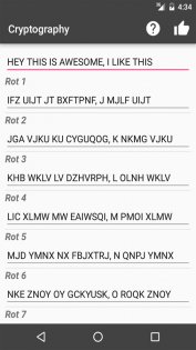 Cryptography – инструмент для шифрования 1.34.0. Скриншот 2