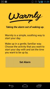 Warmly — An alarm clock 1.2.2. Скриншот 1