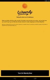 Warmly — An alarm clock 1.2.2. Скриншот 4