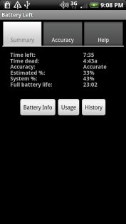 Battery Left 3.7.1. Скриншот 2