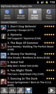 MyTunes Music Player Lite 2.2. Скриншот 4