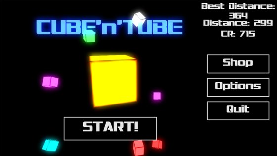 CUBE ’n’ TUBE 1.0. Скриншот 1