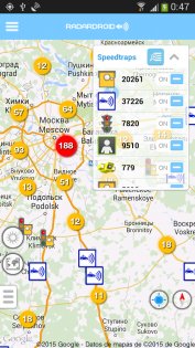 Radardroid Lite 3.75. Скриншот 1
