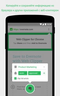 Evernote 10.141.1. Скриншот 5