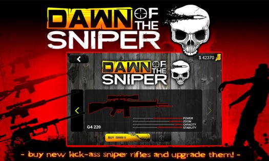 Dawn Of The Sniper 1.3.4. Скриншот 3