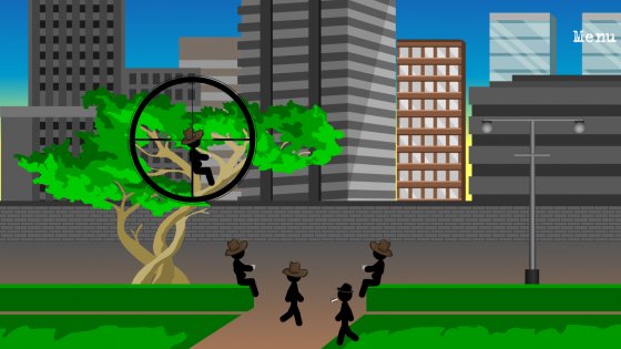 Stickman sniper 3 1.9.9. Скриншот 2