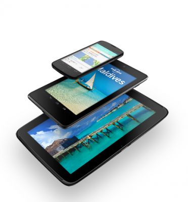 Google официально представила Nexus 4 и Nexus 10