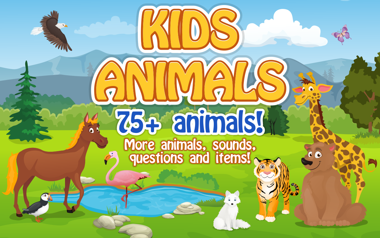 Kids fact. About animals. About animals for Kids. Kids learn about animals Lite. Interactive animals for Kids.