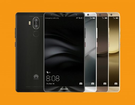 Представлен мощный фаблет Huawei Mate 9 с Android 7.0 на борту