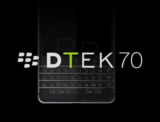 BlackBerry выпустит DTEK70 с QWERTY-клавиатурой в 2017 году