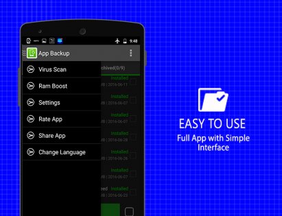 Apps Backup & Restore 2016 1.19. Скриншот 5