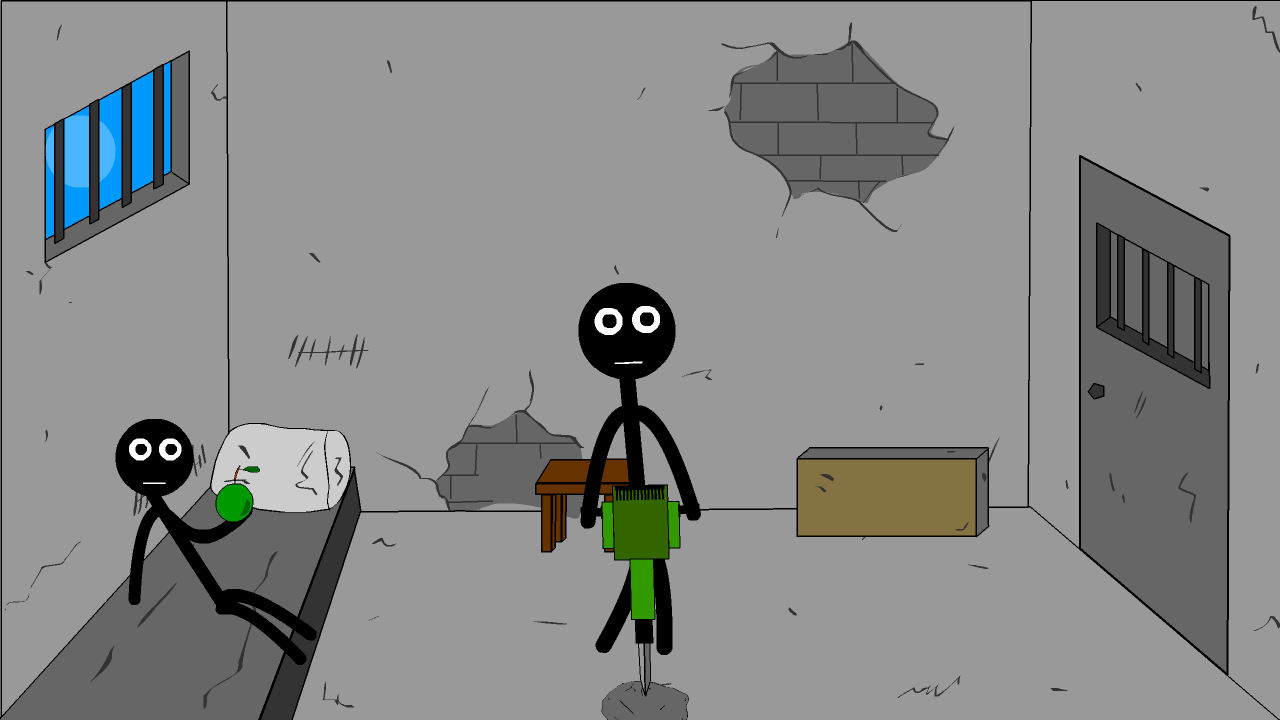 Stickman escape прохождение