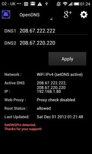Set DNS 2.1.3. Скриншот 1