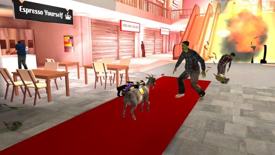 Goat Simulator GoatZ 1.3.5. Скриншот 7