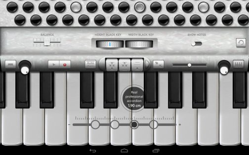 Accordion Piano Cassoto 5.6.1. Скриншот 10