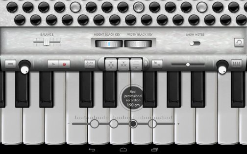 Accordion Piano Cassoto 6.0. Скриншот 10