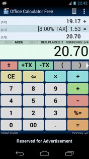 Office Calculator 5.3.8. Скриншот 1